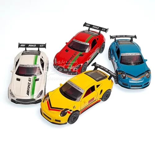 ماشین اسباب بازی عقب کش فلزی رالی کد 3631D