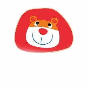 اسباب بازی چوبی دیوارکوب سر شیر classic world مدل  8044