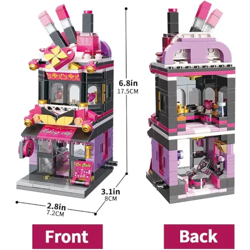 اسباب بازی لگو 348 تکه مدل مغازه لوازم آرایش کد C0103