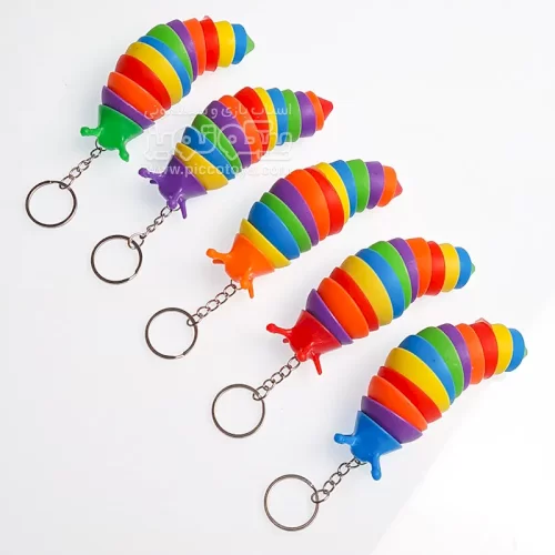 جاکلیدی کرم منعطف رنگین کمانی کد 4337703