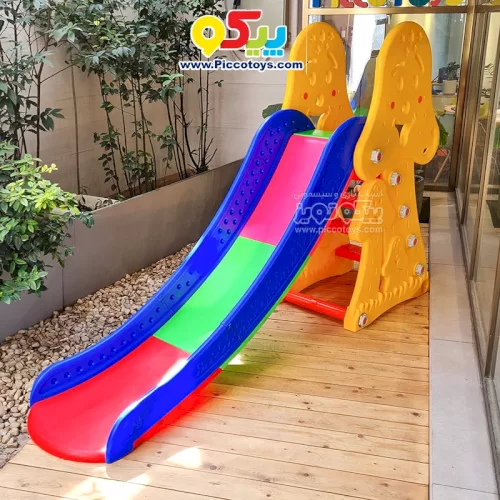 سرسره کودک مدل لبخند رنگ زرد کد P/4346/ZA