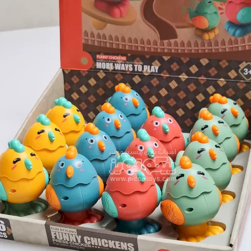 اسباب بازی مرغ فشاری کد HY763