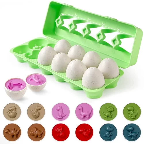 اسباب بازی فکری تخم مرغ جایگذاری مدل دایناسور کد DF16