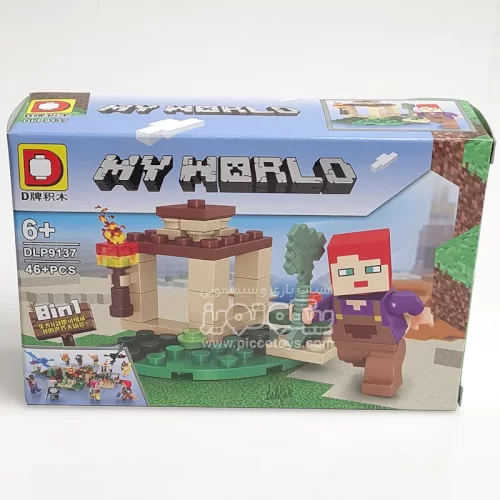 لگو ماینکرفت 46 تکه کد P/DLP9137/E