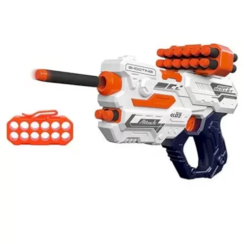قیمت و خرید تفنگ اسباب بازی کودک رنگ سفید مدل Elite Sniper