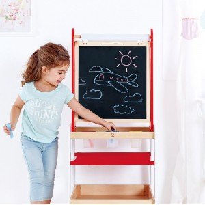 بزی و تفریح با تخته نقاشی دوطرفه CREATE AND DISPLAY EASEL hape 1055