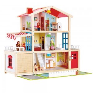 خانه وسایل DOLL FAMILY MANSION hape 3405