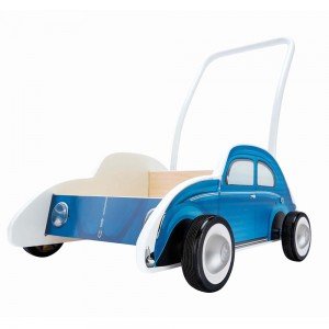 واکر چوبی کودک 0380 BEETLE WALKER (red) hape