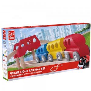 ریل قطار کودک 3814 MY LITTLE RAILWAY SET hape