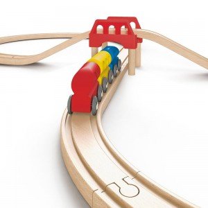 ریل قطار کودک 3814 MY LITTLE RAILWAY SET hape