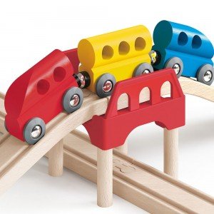 ریل قطار کودک 3814 MY LITTLE RAILWAY SET hape