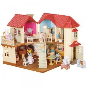 خانه شهری با چراغ 2752 sylvanian families