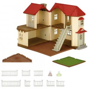 قیمت خانه شهری با چراغ 2752 sylvanian families