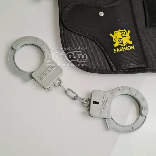 لباس مشاغل کودک جلیقه پلیس کودک با تفنگ زرد کد 4027740