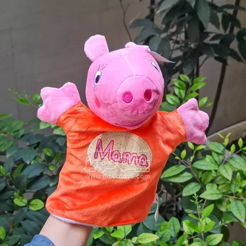 عروسک نمایشی پولیشی پپاپیگ مدل مامی پیگ کد P/100220/M