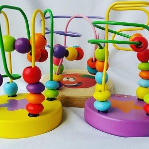 گردونه کوچک چوبی Classic world مدل Mini beads Coaster 3647