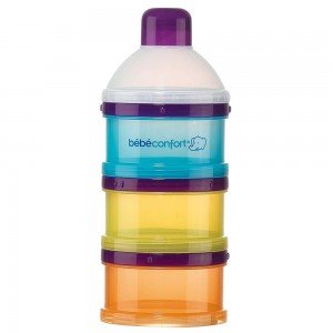 پیمانه نگهداری سه تکه شیر خشک bebe confort مدل 886