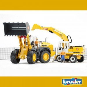 بیل مکانیکی بازی لیبرر bruder مدل Liebherr Excavator 02426