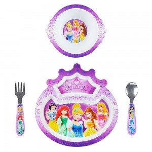ست 4 تکه غذاخوری پرنسس the first years 9062