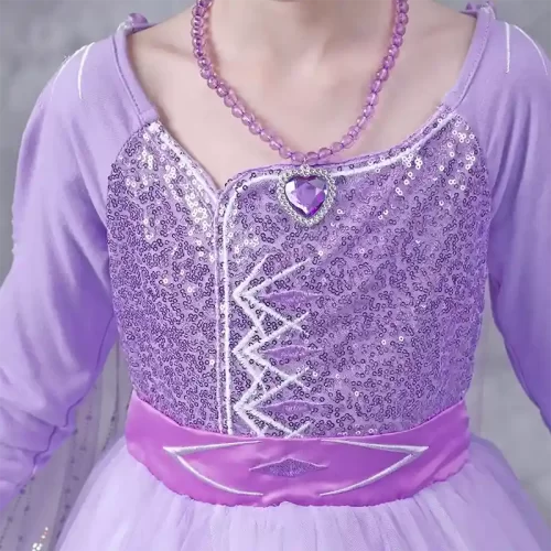 لباس پرنسس السا به همراه اکسسوری کد 11110NEW