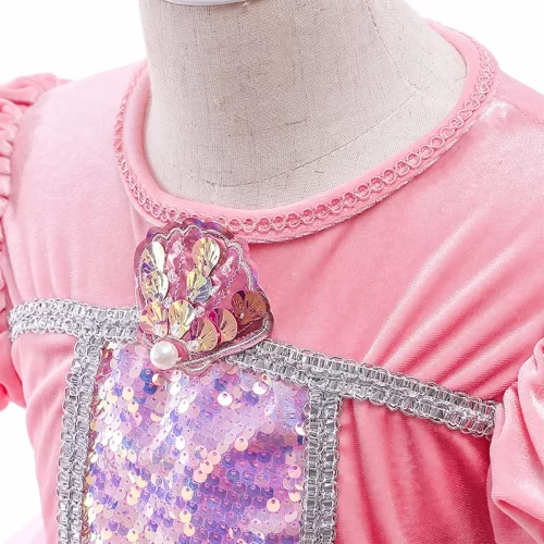 لباس پرنسسی آریل پری دریایی به همراه اکسسوری کد 11313NEW
