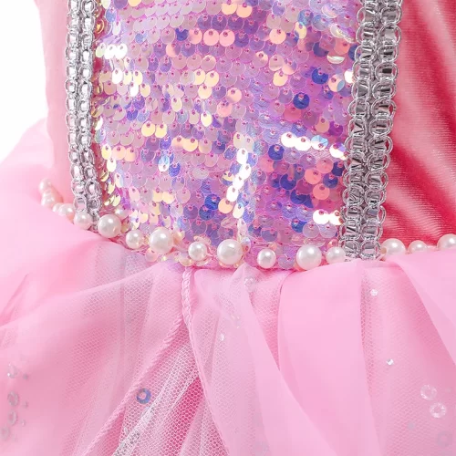 لباس پرنسسی آریل پری دریایی به همراه اکسسوری کد 11313NEW