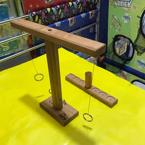 اسباب بازی چوبی چوب و حلقه مدل رینگ رینگ