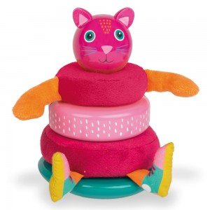 پازل رولی پلی و حلقه هوش طرح گربه oops مدل 1101621