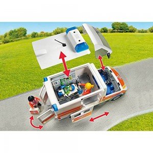 آمبولانس  پلي موبيل مدل Ambulance with Siren Set 5541