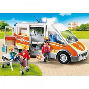 آمبولانس  پلي موبيل مدل Ambulance with Siren Set 5541