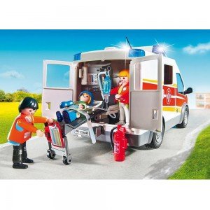 آمبولانس  پلي موبيل مدل Ambulance with Siren Set 5541