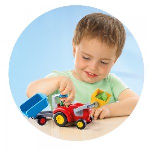 پلی موبیل مدل Tractor with Trailer 6964