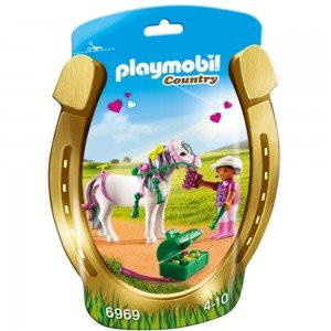 پلی موبیل مدل Groomer with Heart Pony 6969