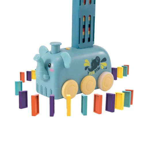 اسباب بازی قطار دومینو ساز مدل فیل