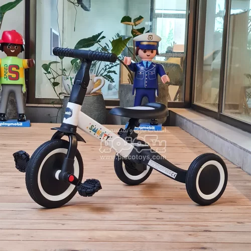 سه چرخه کودک چیپولینو 2 در 1 chipolino رنگ سفید کد M0203WH