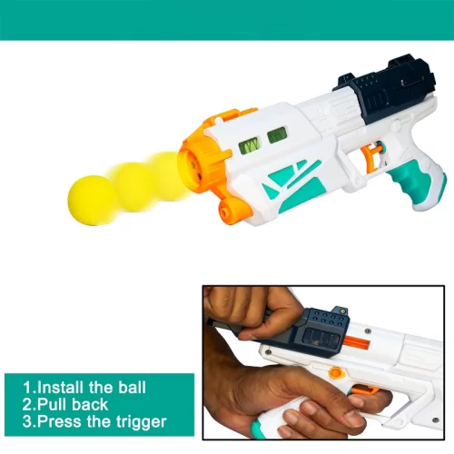 تفنگ اسباب بازی کودک با  آب پاش