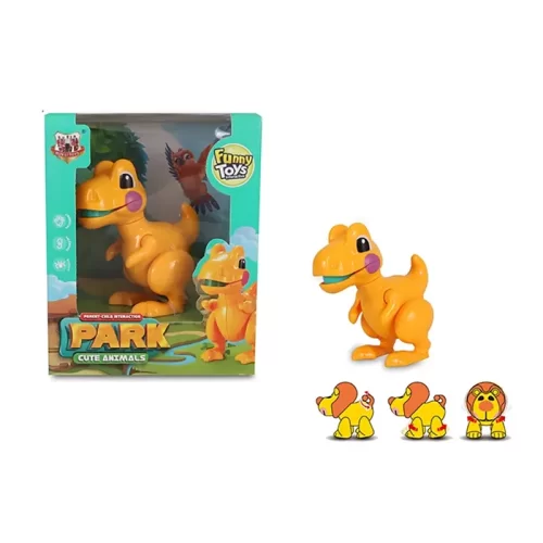 فیگور اسباب بازی دایناسور تی رکس زرد کد P/4406S4/ZA