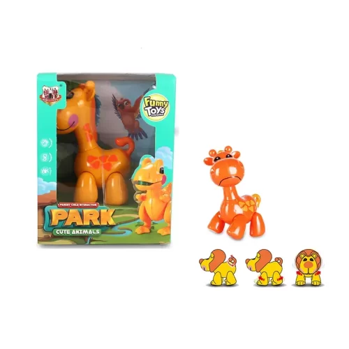 فیگور اسباب بازی زرافه نارنجی کد P/4406S9/NA