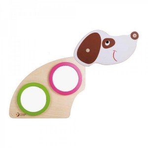 دیوارکوب چوبی هوش و سرگرمی سگ 8043 classic world