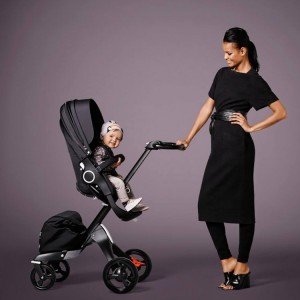 ارامش با كالسكه، كرير و ساک مادر stokke xplory black