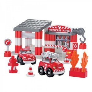 ست ایستگاه آتش نشانی ecoiffier 3080