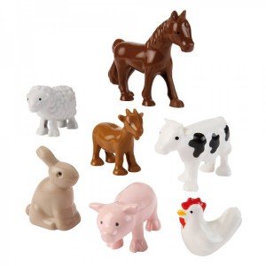 ست حیوانات مزرعه ecoiffier 3249