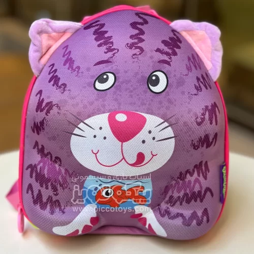 کوله پشتی کودک طرح گربه okiebag مدل 38510