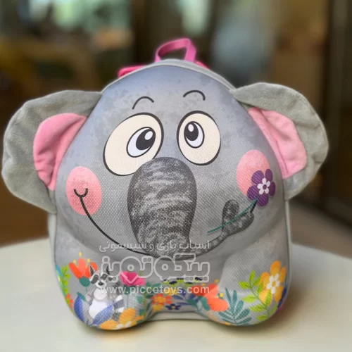 کوله پشتی کودک طرح فیل okiebag مدل 38513