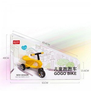 سه چرخه راستار مدل gogo bike زرد 85200