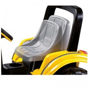 تراکتور پدالی قرمز با تریلر mini toni tiger peg perego 0529