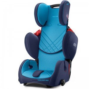 صندلی ماشین recaro مدل young sport hero رنگ Aluminium Grey