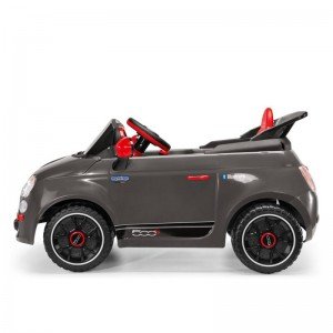 ماشین کودک شارژی peg perego مدل FIAT 500 S GREY