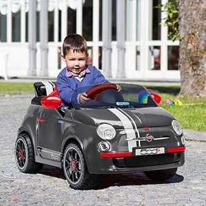 ماشین شارژی کودک peg perego مدل FIAT 500 S GREY