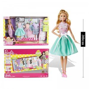 عروسک barbie dvj64